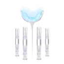 SmileDirectClub Teeth Whitening Gel Kit with LED Light – 4 Pack Pens – Professional Strength Hydrogen Peroxide - Pain Free and Enamel Safe - Up to 9 Shades Whiter in 1 Week – 3X Faster Than Strips SmileDirectClub