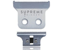 SUPREME TRIMMER 52100M Professional Adjustable Replacement Blade Set for ST5200, ST5210, ST5220, T-Shaper (Silver) Supreme Trimmer
