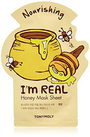 TONYMOLY I'm Real Honey Nourishing Mask Sheet, Pack of 1 TONYMOLY