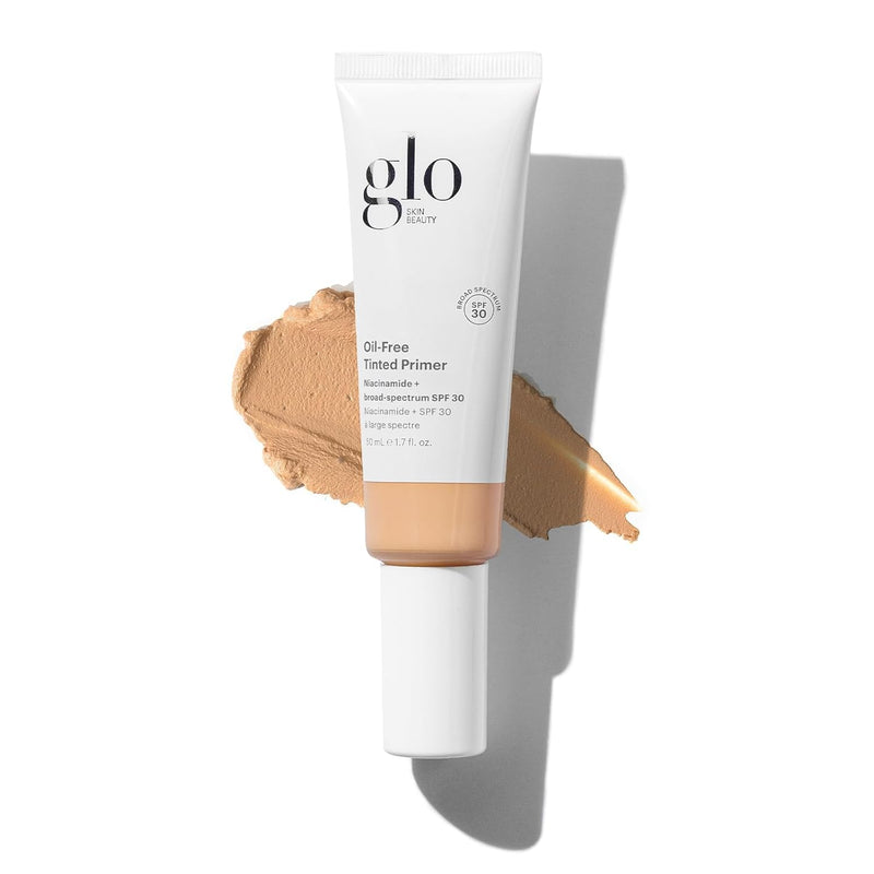 Glo Skin Beauty Oil-Free Tinted Primer SPF 30, (Deep) 1.7 oz - Mineral Makeup for Face, 4-in-1 Foundation Primer, Sheer Coverage, Skincare & Sunscreen With Broad Spectrum UVA/UVB Protection Infinity Warehouse