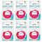 DrTung's Smart Floss - Natural Floss, PTFE & PFAS Free Floss, Gentle on Gums, Expands & Stretches, BPA Free Floss - Natural Dental Floss Cardamom Flavor (Pack of 6) drTung's