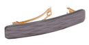 French Amie Small 2 1/4 Inches Metallic Grey Celluloid Handmade Automatic Hair Clip Hair Barrette for Women and Girls (Metallic Grey) French Amie
