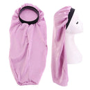 Extra Long Silky Satin Bonnet Sleep Cap Long Bonnet Cap for Braids Hair Loose Cap (Purple) SuperiMan