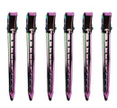 Kitsch Styling Hair Clip, Duck Bill Clips for Hair, Women Hair Clips for Styling Sectioning, Professional Hair Clips for Women, Hair Accessories for Styling, Hair Styling Clips - 6pcs (Iridescent) Kitsch