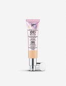 IT Cosmetics Your Skin But Better CC+ Cream Illumination, Light (W) - Color Correcting Cream, Full-Coverage Foundation, Hydrating Serum & SPF 50+ Sunscreen - Radiant Finish - 1.08 fl oz It Cosmetics