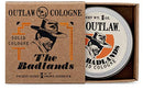 Smoky Cedar & Campfire Solid Cologne Balm - The Badlands Scent, by Outlaw - 1 oz wax Men's or Women's Scent Outlaw Soaps