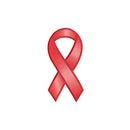AIDS Ribbon Temporary Tattoos (10 Pack) | Skin Safe | MADE IN THE USA| Removable Fashiontats