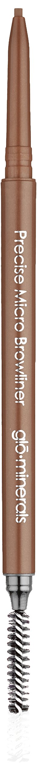 Glo Skin Beauty Precise Micro Browliner in Ash - Fine Tip Precision Eyebrow Pencil - 6 Shades, Mineral Eye Brow Filler Glo Skin Beauty