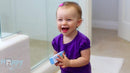 Happy Teeth Natural Baby Toothpaste - Fluoride-Free Toothpaste for Babies and Toddlers in Pear Apple Flavor, Safe to Swallow, for Children Ages 0-3, 1.4 oz, 3-Pack Happy Teeth