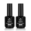 Beetles Nail Art Foil Glue Gel for Foil Stickers Nail Glue Transfer Tips Star Glues Nail Art Manicure DIY LED Lamp Required Soak Off 15ML 2 Bottle beetles Gel Polish