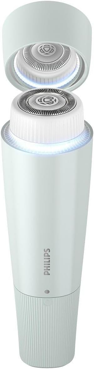 Philips Beauty Series 5000 Electric Shaver and Personal Groomer for Women, Cordless & Compact, Hypoallergenic Head, Gentle & Quick Hair Removal Easy Touch Ups, Mint Green, BRR474/00 Infinity Warehouse