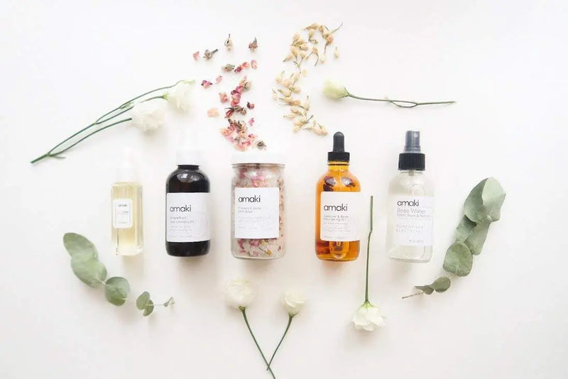 Japanese Tsubaki Anti Aging Face Oil (50 ML) - Organic Gifts for Women AMAKI SKINCARE
