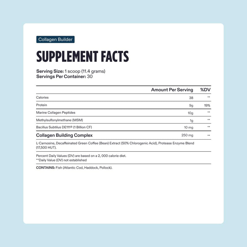 Nutrafol Men's Hair Growth Supplement and Collagen Peptides Powder, Physician-formulated for Visibly Thicker, Stronger Hair, Dermatologist Recommended - 1 Month Supply, 12 oz Bottle Infinity Warehouse