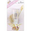 USA Pana 3/32" Safety Nail Carbide - Smooth Round Top Large Barrel Head for Electric Dremel Drill Machine - Grit Size: (4XC, 3XC, 2XC, XC, C, M, F, XF) (4 Extra Coarse (4XC) SILVER) PANA