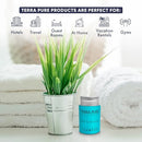 Travel Size Hotel Shampoo 100 Count 1 oz Bottles Guest Amenities for Hotels Vacation Rentals and Short Term Rentals Paraben Free White Tea and Coconut Scent Infused with Aloe & Olive Oil by Terra Pure Infinity Warehouse