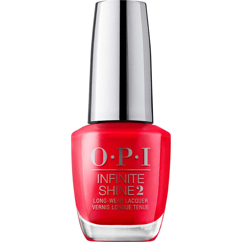 OPI Infinite Shine 2 Long-Wear Lacquer, Cajun Shrimp, Red Long-Lasting Nail Polish, 0.5 fl oz OPI