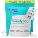 Senolytic Anti-Aging Supplement | Fisetin, Quercetin,NAC, Gamma Tocotrienols | 8-in-1 Cellular Regeneration & Longevity Formula | Boost Energy, Mental Clarity & Healthspan | 120 Vegan Capsules Infinity Warehouse