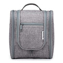 Hanging Travel Toiletry Bag Cosmetic Make up Organizer for Women and Men (Medium, Grey) Narwey