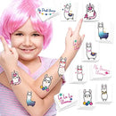 Llama Temporary Tattoos | Pack of 30 | MADE IN THE USA | Skin Safe | Party Supplies & Favors | Removable Fashiontats