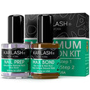 Karlash Professional Made in USA Natural Nail Prep Dehydrate & Bond Primer, Nail Protein Bond, Superior Bonding Primer for Acrylic Powder and Gel Nail Polish 0.5 oz Karlash