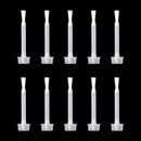 Dip Powder Replacement Liquid Brush 10pcs/set for Dipping Powder Base Coat/Top Coat/Activator Brushes AZUREBEAUTY