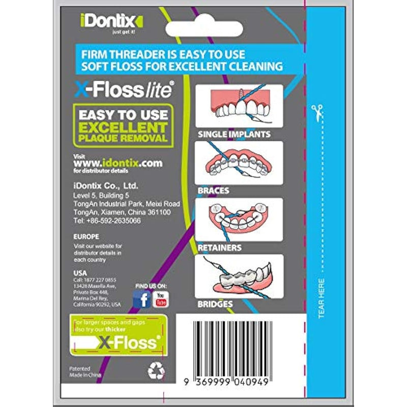 Idontix X-Floss Lite, Blue Infinity Warehouse