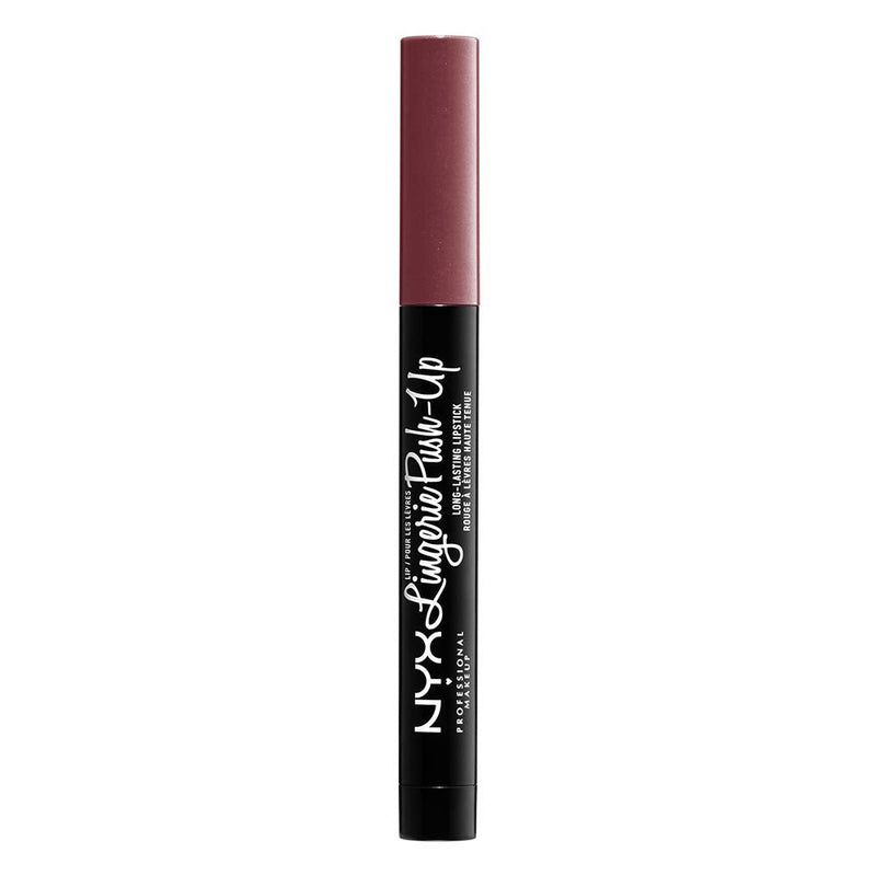NYX PROFESSIONAL MAKEUP Lip Lingerie Push-Up Long Lasting Plumping Lipstick - French Maid (Mute Mauve) NYX PROFESSIONAL MAKEUP