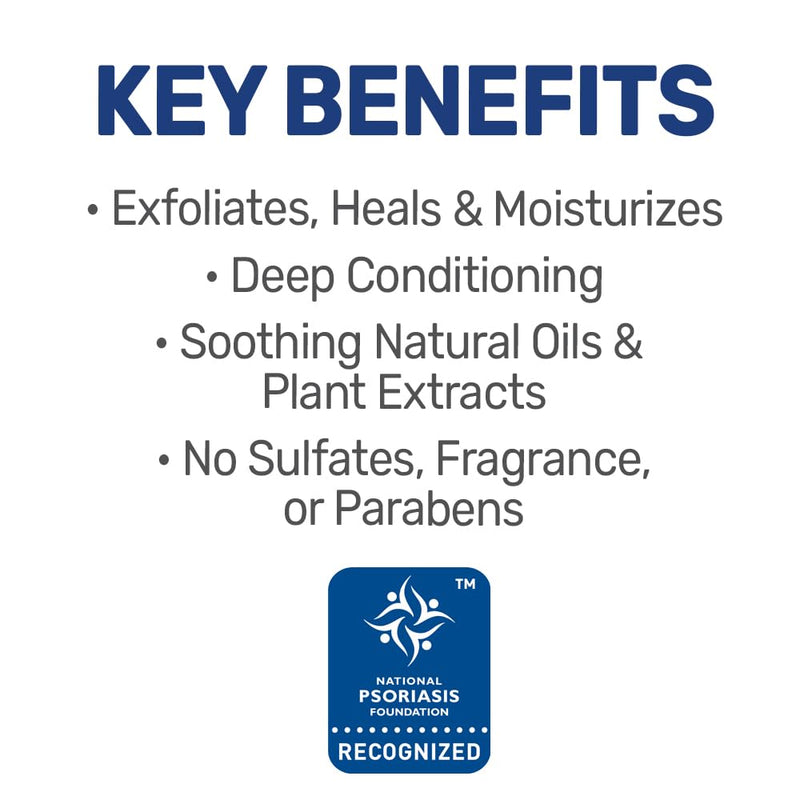 MG217 Deep Conditioning Salicylic Acid Scalp Care for Psoriasis, Exfoliating and Hydrating Formula, Sulfate-Free, Paraben-Free, Cruelty-Free, Fragrance-Free, 6 fl oz Infinity Warehouse