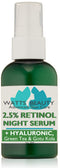 Watts Beauty 2.5% Retinol Serum Enhanced with 50% Hyaluronic Acid - Anti Aging Retinol for Fine Lines, Wrinkles, Blemishes, Large Pores & More - No Parabens, No Animal Testing or Ingredients (1oz) Watts Beauty