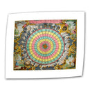 Art Wall Pyxis Nautica Compass Charte by Unwrapped Canvas Art with 2-Inch Accent Border, 20 by 24-Inch ArtWall