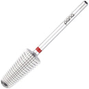 PANA Nail Carbide Volcano Bit - Two Way Rotate use for Both Left and Right Handed - Fast remove Acrylic or Hard Gel - 3/32" Shank - Manicure, Nail Art, Drill Machine (Fine, Silver) PANA