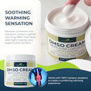 DMSO Cream 99.9% Pure Pharmaceutical Grade for Topical Muscle & Joint Comfort with MSM, Arnica & Magnesium - Support for Knees, Back, Shoulders and Workout Muscle Recovery Infinity Warehouse