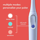 hum by Colgate Smart Electric Toothbrush Kit, Rechargeable Sonic Toothbrush with Travel Case and Replacement Head, Blue Colgate Store