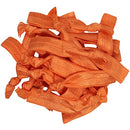 Hair Ties 20 Elastics Ponytail Holder Set No Crease Ribbon Bands (Orange) Kenz Laurenz