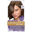 L'Oreal Paris Excellence Cool Supreme Permanent Hair Color, Ash, 100 Percent Gray Coverage Hair Dye, Anti-Brass regimen includes gentle shampoo, and an anti-brass conditioner L'Oreal Paris