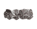 Ginkgo Hair Clip, Hand Crafted Metal Barrette Made in the USA with a Medium 70mm Clip by Oberon Design Oberon Design