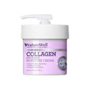 NATUREWELL Collagen Intense Moisturizing Cream for Face, Neck, & Body 1.0, Anti-Aging Cream that Hydrates, Plumps & Smooths Skin and Reduces Wrinkles, 10 Oz NATURE WELL