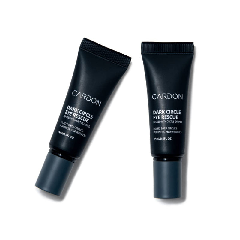 Cardon Dark Circle Eye Rescue for Men and Women | Under Eye Treatment for Dark Circles, Eye Bags, Wrinkles | Made with Peptides, Niacinamide, Hyaluronic Acid | Eye Roller Cardon