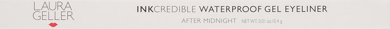 LAURA GELLER NEW YORK Inkcredible Precise Gel Waterproof Smudge-proof Eyeliner Pencil with Built in Sharpener, Brown Eyed Girl LAURA GELLER NEW YORK
