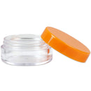Beauticom 40pcs 10G/10ML Round Clear Jars with SILVER Lids for Lotion, Creams, Toners, Lip Balm, Makeup Samples - BPA Free Beauticom