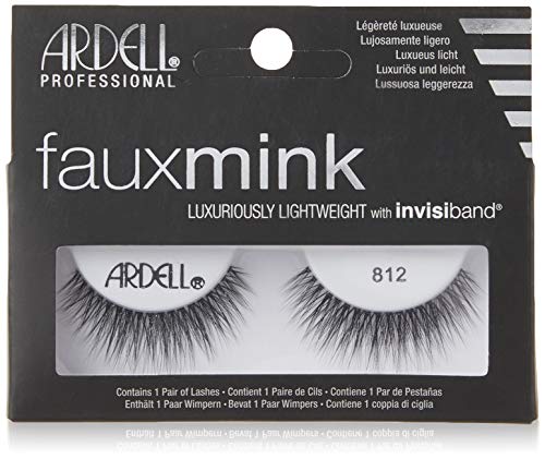 Ardell Faux Mink Eye Lashes 812 Black Ardell