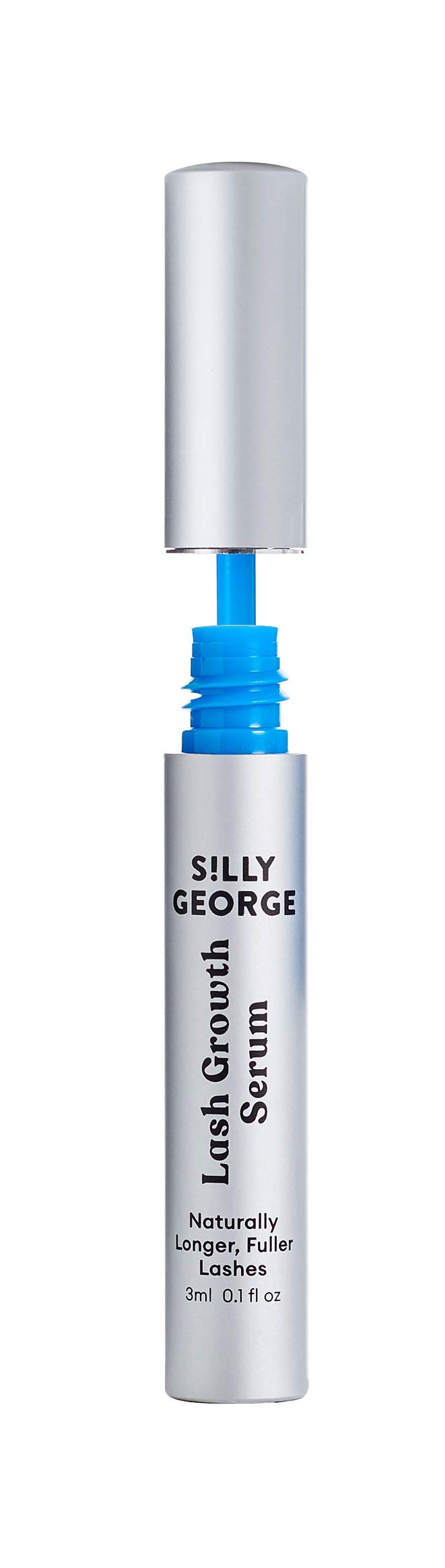 Silly George Lash Growth Serum | Eyelash & Eyebrow Growth Enhancer, Promotes Natural, Thicker, Fuller, and Longer Eyelashes & Bold Eyebrows | Cruelty Free Silly George