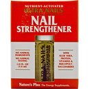 NaturesPlus Ultra Nails Nutrient-Activated Strengthener - .25 fl oz - Naturally Strengthens Nails & Cuticles - Conditions Nails With Aloe, Calendula, Vitamins & Protein - Formaldehyde Free, Vegan Nature's Plus