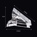 SKEMIX Nail Tips Clip for Quick Building Polygel nail forms Nail clips for polygel Finger Nail Extension UV LED Builder Clamps Manicure Nail Art Tool SKEMIX