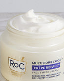 RoC Crepe Repair Anti Aging Daily Face Moisturizer & Neck Firming Cream (1.7 oz) + RoC Retinol Wrinkle Smoothing Capsules (7 CT), Skin Care Treatment RoC