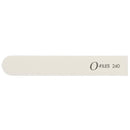 ForPro Professional Collection O-Files Replaceable File System Refills, White, 240 Grit, Manicure Nail File Refills, 3.9” L x .6“ W, 50-Count ForPro Professional Collection