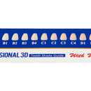 6 Pack Professional 3D Teeth Shade Guide with Whitening Daily Progress Log by Accu White (6 Pack, 6 Week Supplies) Accu White