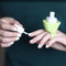 tweexy Wearable Nail Polish Holder Ring, Fingernail Polishing Tool, Manicure and Pedicure Accessories (Retro) tweexy Store