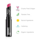 Beauty For Real Lip Revival, JJ - Pink Shimmer - 100% Natural Tinted Lip Balm - Contains Shea Butter, Coconut Oil, Sweet Almond Oil & Peppermint Oil - Vegan - 0.09 oz Beauty For Real