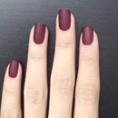 Edary Matte False Nails Short Red Square Fake Nails Press on Nails 24Pcs Art Nail for Women Edary